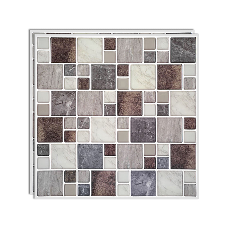 BowLift | Wall tiles paste wallpaper Floral check pattern wallpaper tile