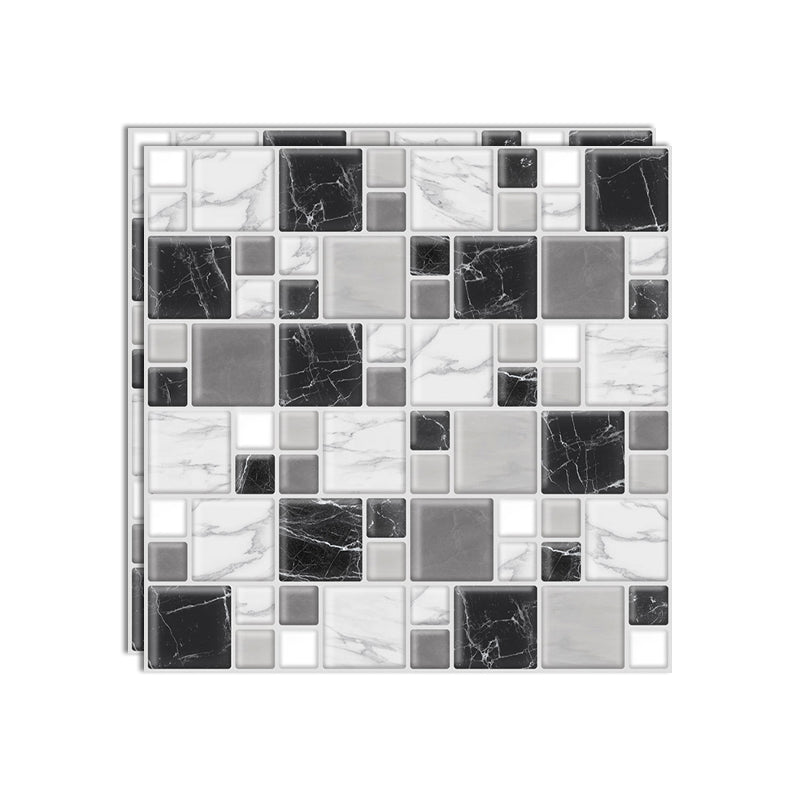 BowLift | Wall tiles paste wallpaper Floral check pattern wallpaper tile