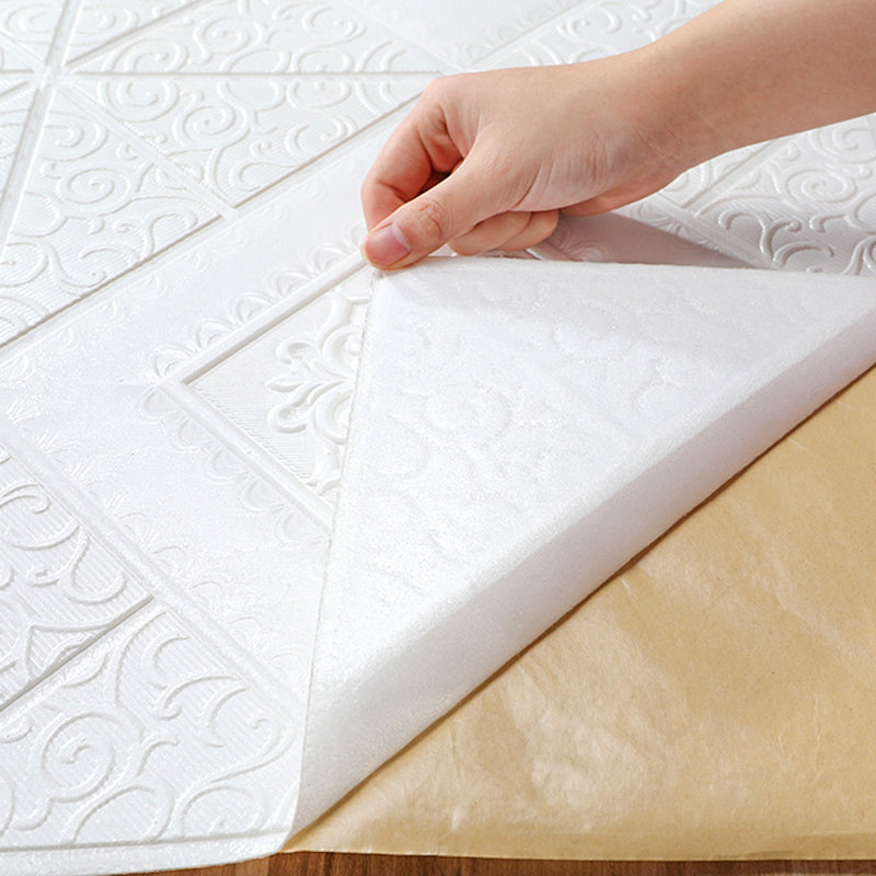 BowLift | 3D embossed interior wall covering Self-adhesive geometric texture wall covering