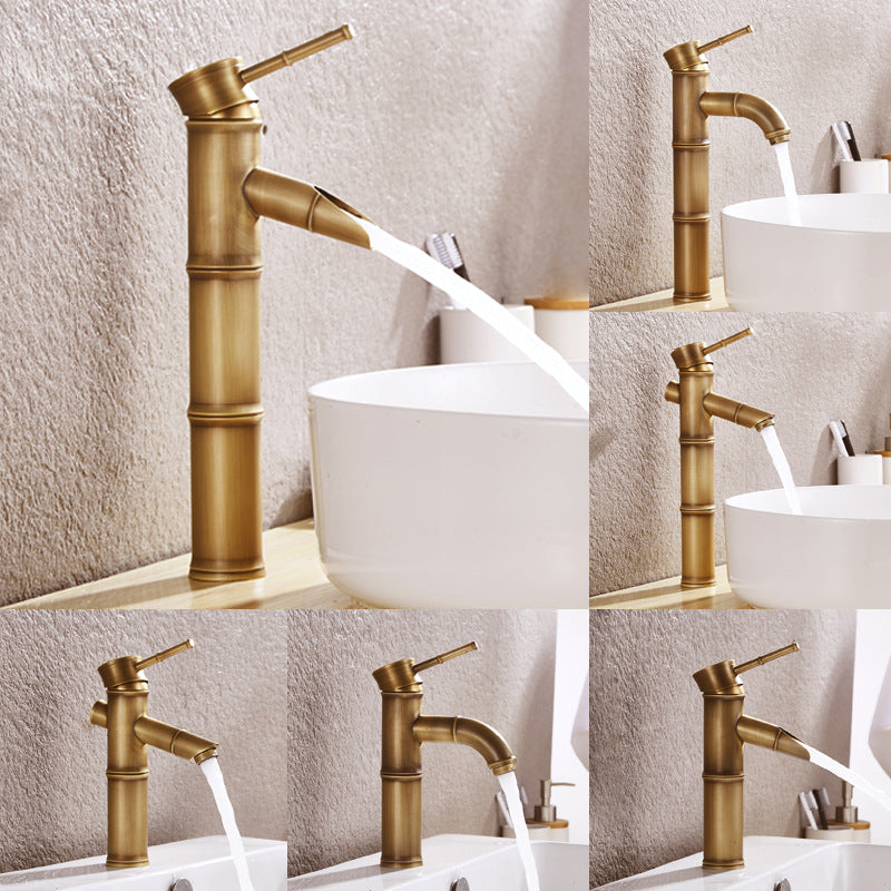 BowLift | Country House Style Basin Mixer Single Hole Bathroom Fitting