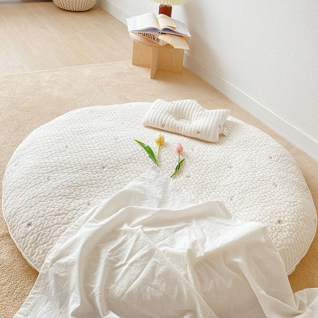 BowLift | Bear Embroidery Baby Play Mat