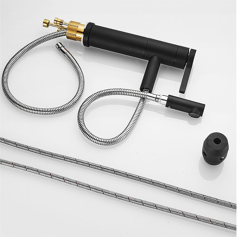 BowLift | Lever handle faucet Glam Style with swivel spout for the bathroom