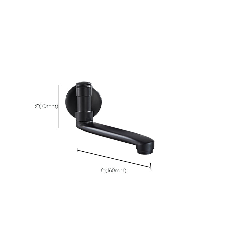 BowLift | Shower Bath Filler Wall Mount Copper Low Arc Knob Handle Bathtub Faucet Trim