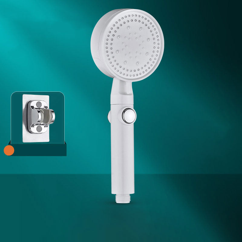 BowLift | Contemporary Showerhead Combination Handheld Shower Plastic Wall Mount Round Showerhead