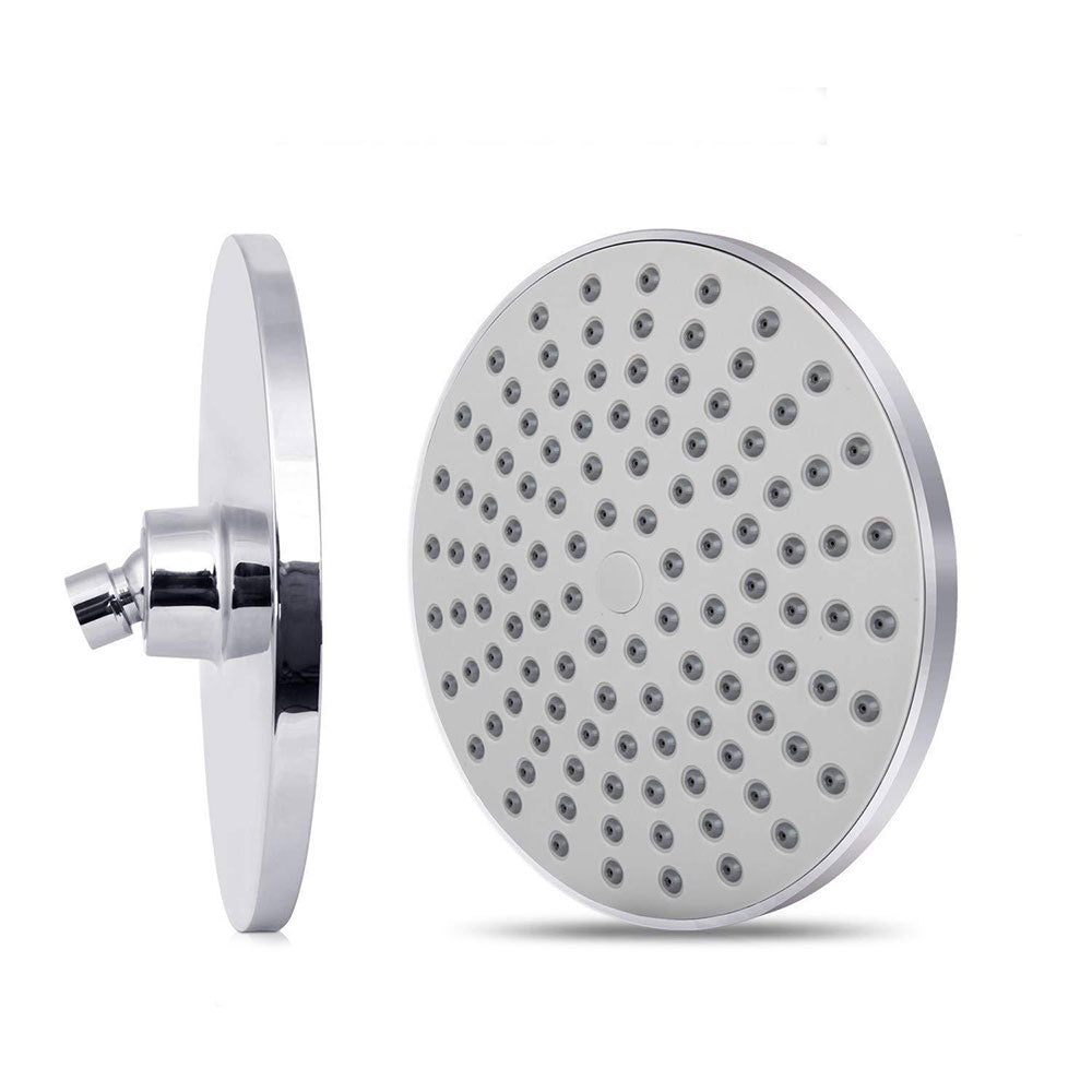 BowLift | Contemporary Fest Shower Head Round Shower Head Combo in Silver