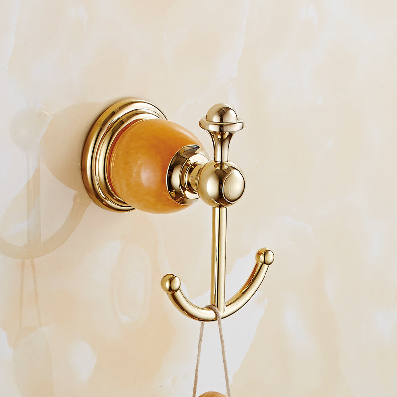BowLift | Contemporary brushed brass bathroom accessories as a single piece or as a set