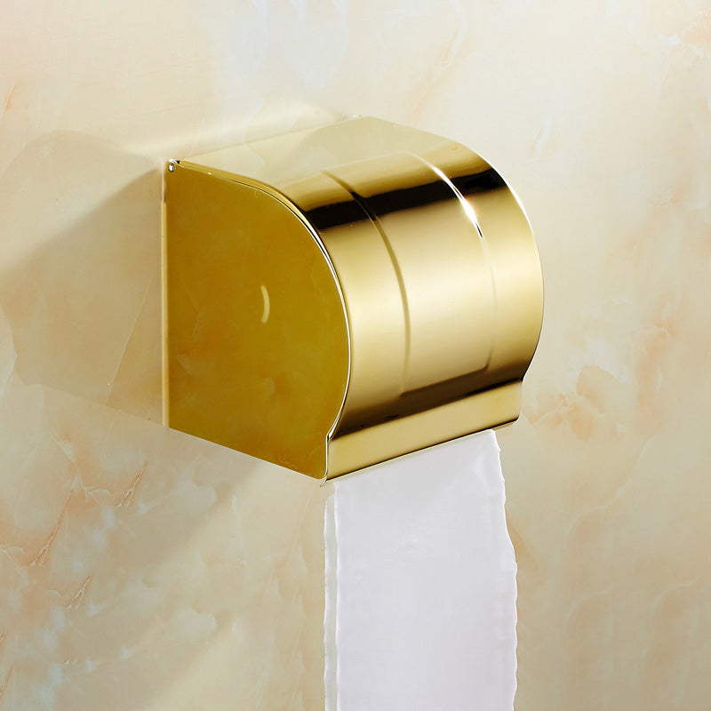 BowLift | Contemporary brushed brass bathroom accessories as a single piece or as a set