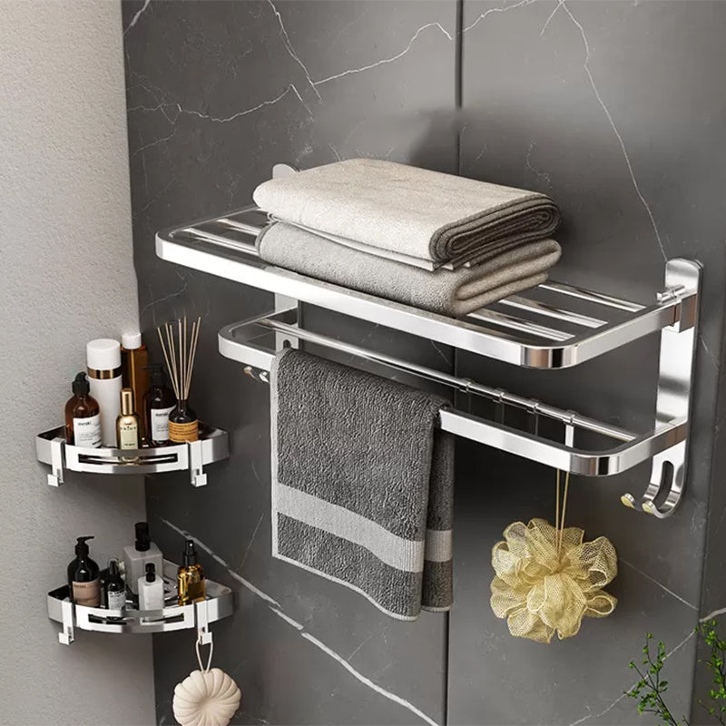 BowLift | Contemporary Chrome Bathroom Hardware Set Polished Chrome Bathroom Set Made of Stainless Steel