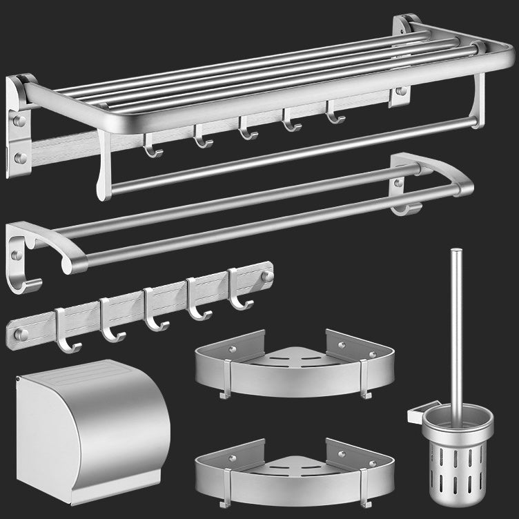 BowLift | Contemporary Silver Bathroom Accessories as Individual Piece or in Set