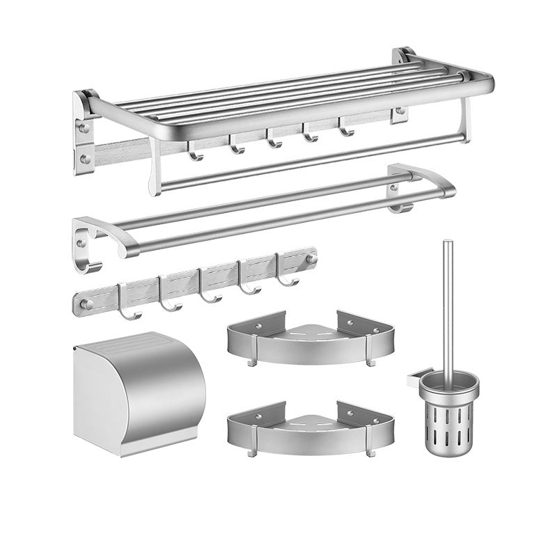 BowLift | Contemporary Silver Bathroom Accessories as Individual Piece or in Set
