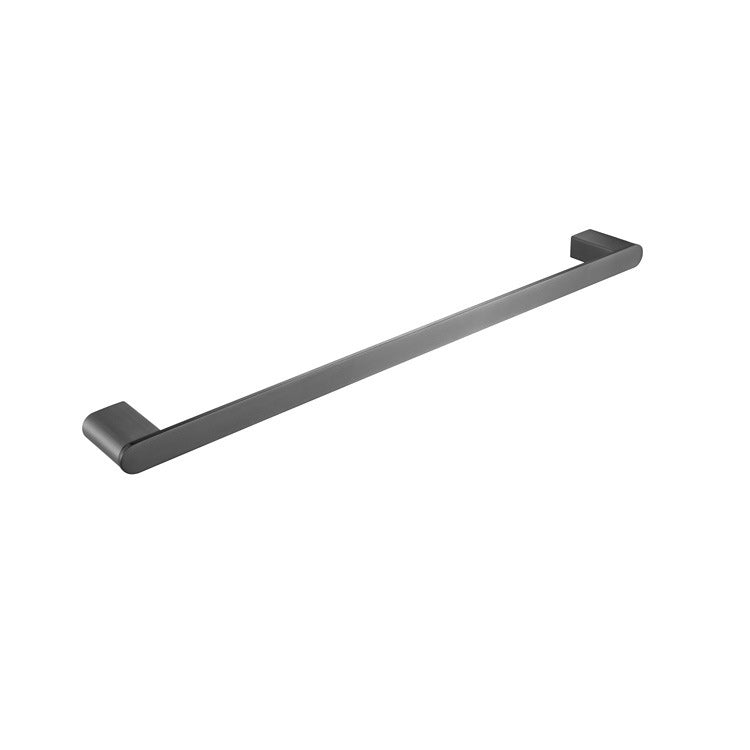 BowLift | 5-piece modern bathroom accessory set made of stainless steel with towel rail/robe hooks/toilet paper holder