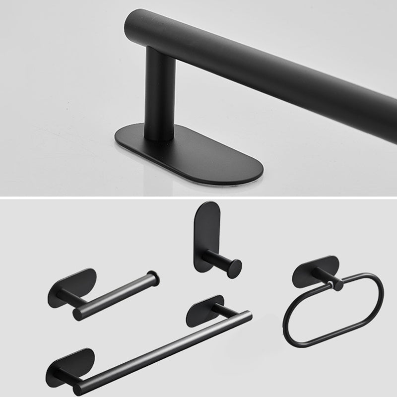 BowLift | 4-piece traditional bathroom hardware set with towel ring/paper holder & bath towel hook