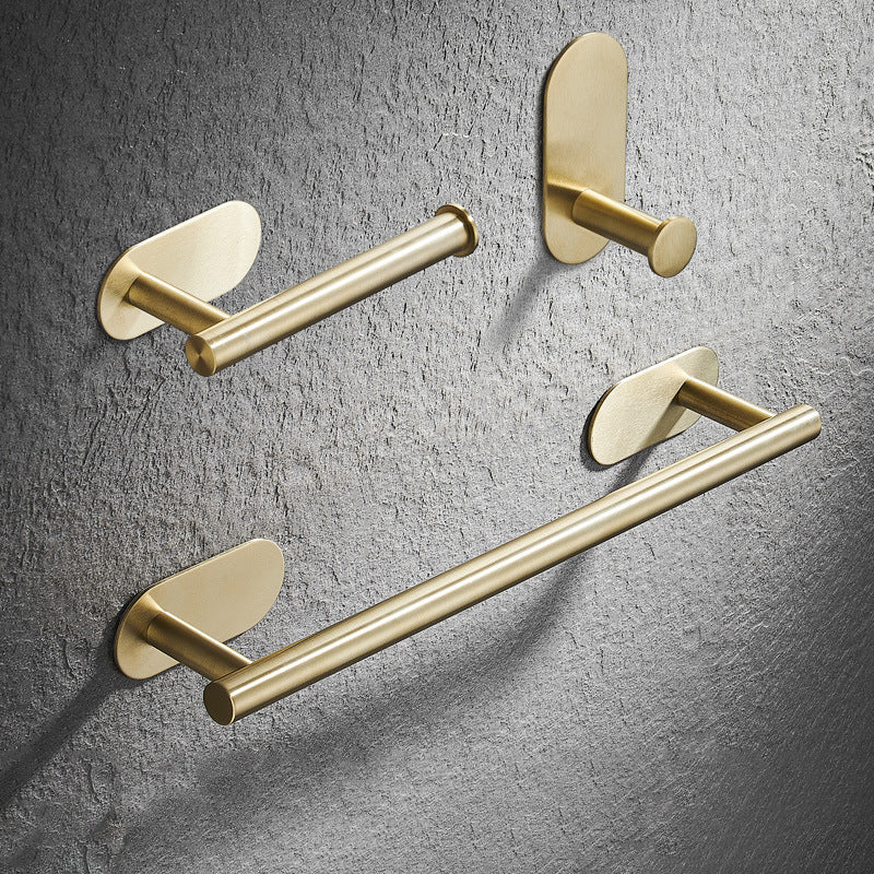 BowLift | 4-piece traditional bathroom hardware set with towel ring/paper holder & bath towel hook