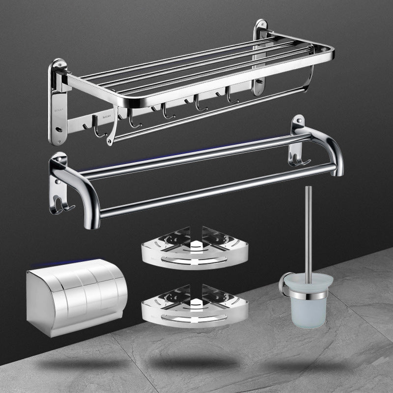 BowLift | 6-piece stainless steel modern bathroom accessories as a single item or as a set