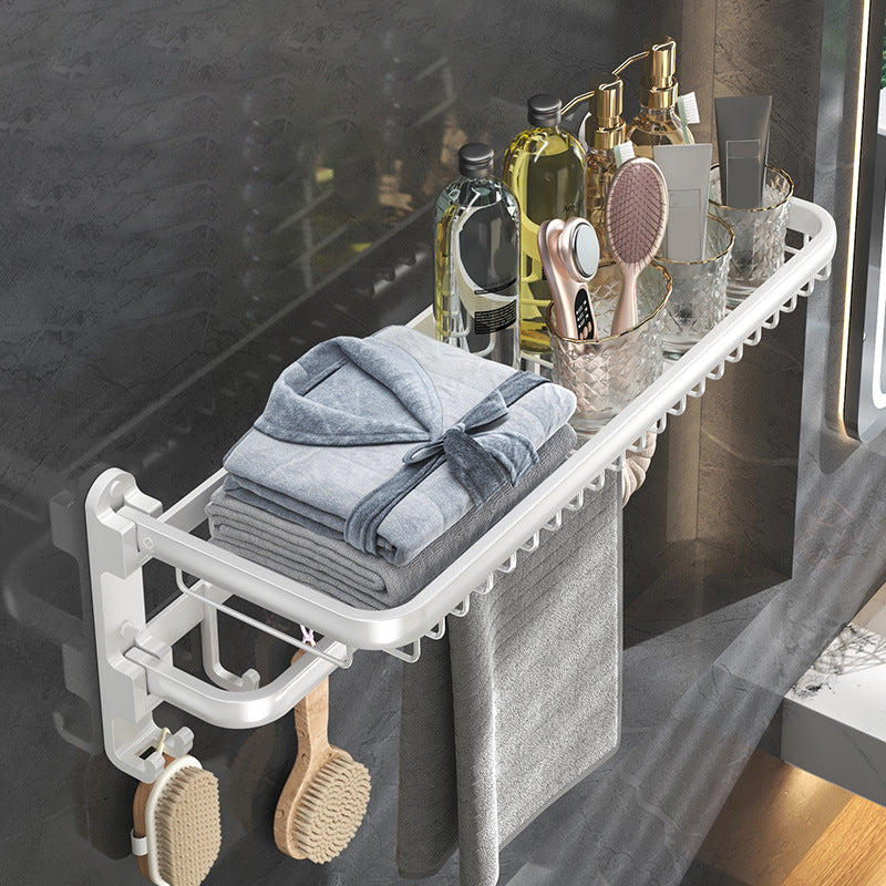 BowLift | Modern Bathroom Accessory Set White Paper Holder Bathroom Shelf Bathroom Fittings Set