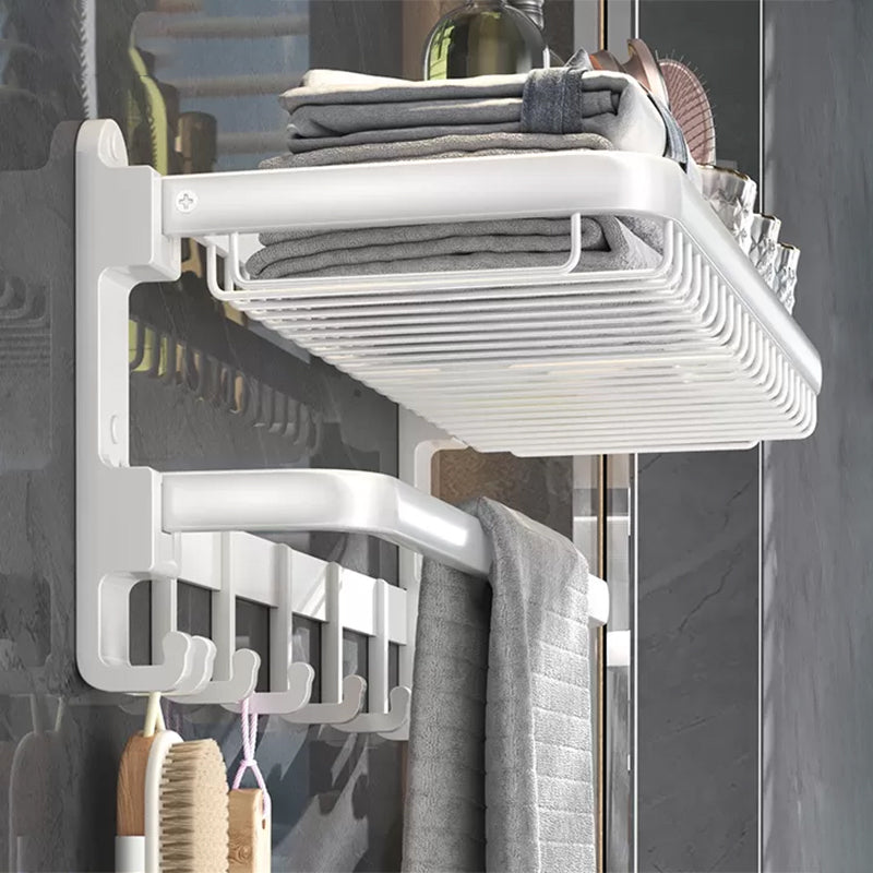 BowLift | Modern Bathroom Accessory Set White Paper Holder Bathroom Shelf Bathroom Fittings Set