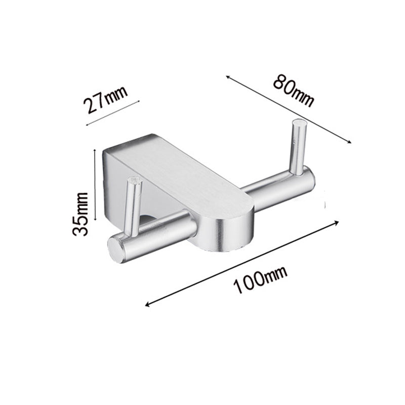 BowLift | 6-piece chrome bathroom accessory as a single item or as a set with towel ring bar