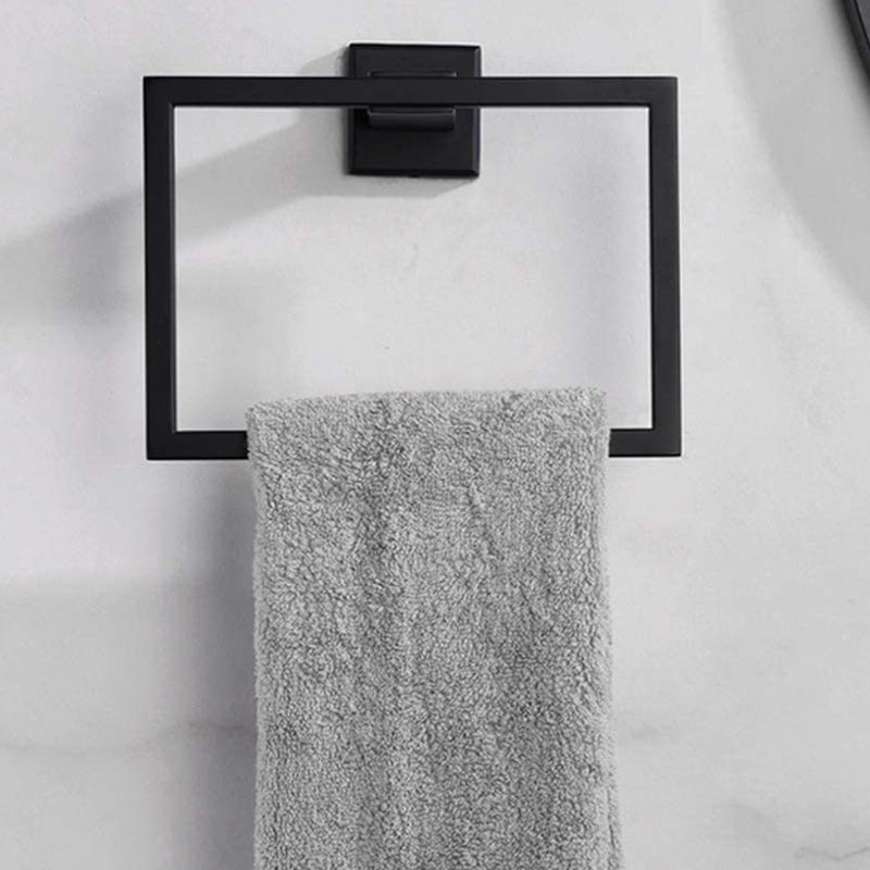 BowLift | 7-piece bathroom accessory set made of stainless steel with paper holder/robe hook/towel ring bar