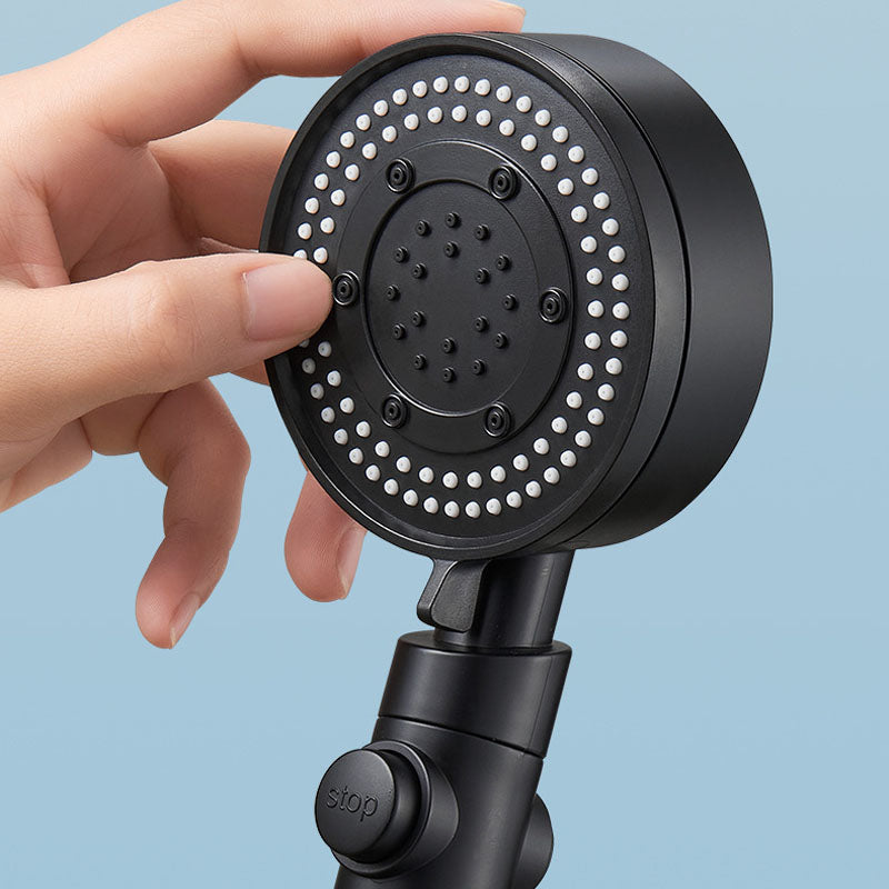 BowLift | Contemporary Handheld Shower Plastic Round Hand Shower with Self-Cleaning