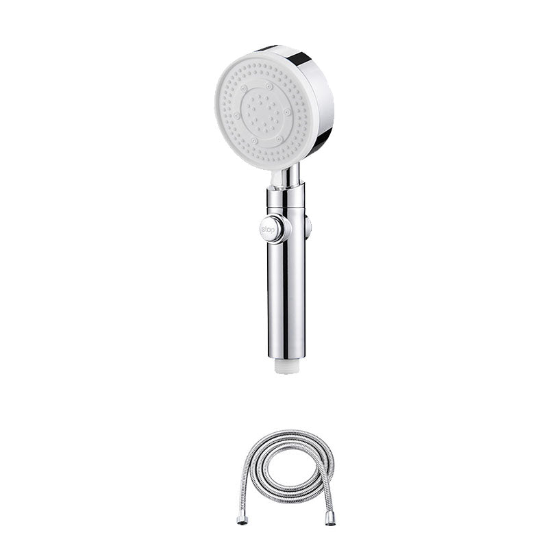 BowLift | Contemporary Handheld Shower Plastic Round Hand Shower with Self-Cleaning