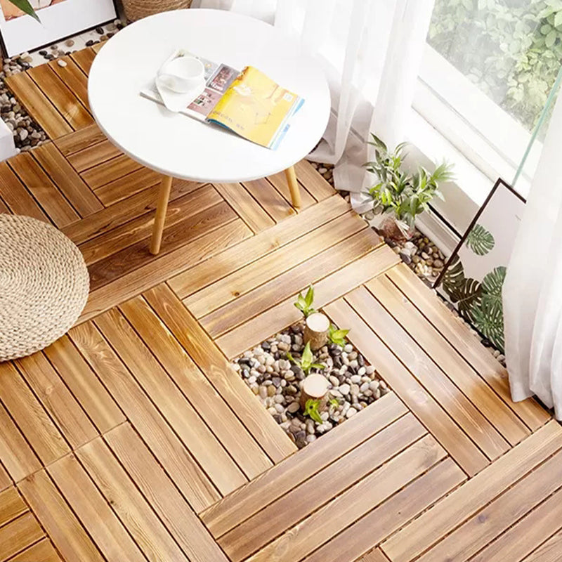 BowLift | Parquet Pine Floor Tile Waterproof Click Lock Traditional Wood Floor for Living Room