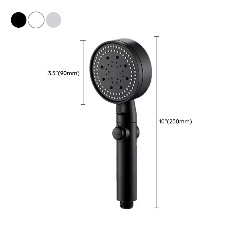 BowLift | Contemporary Shower Head Handheld Shower Wall Mounted Round Plastic Shower Head Combo