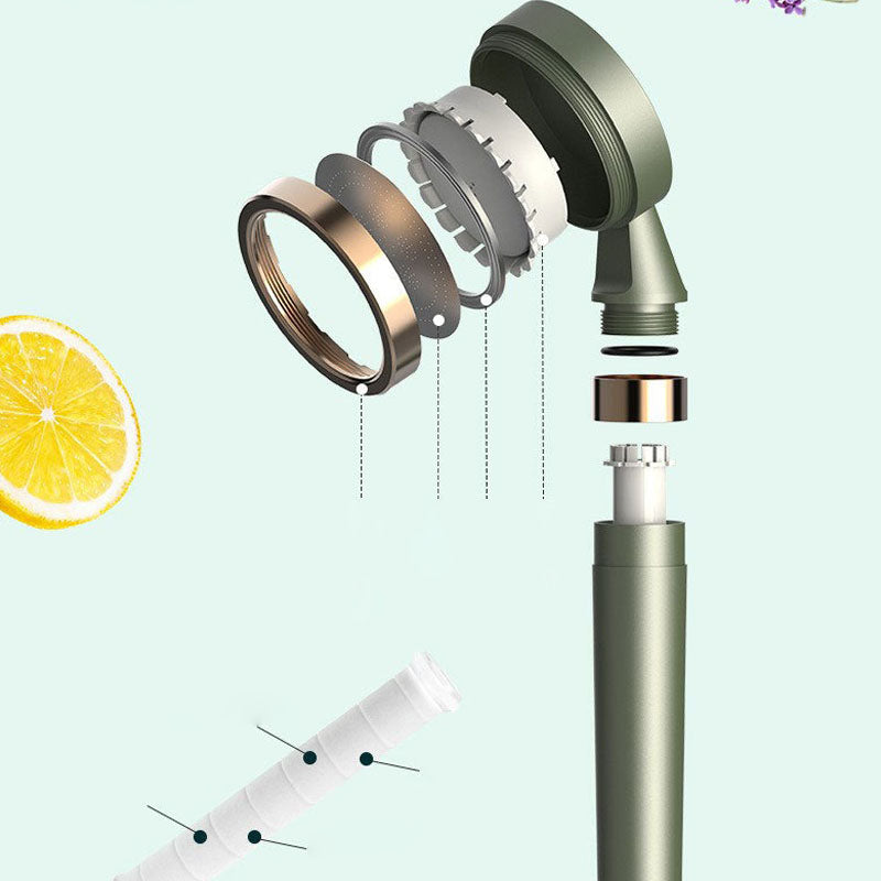 BowLift | Contemporary Showerhead Round Showerhead with Water Filtration