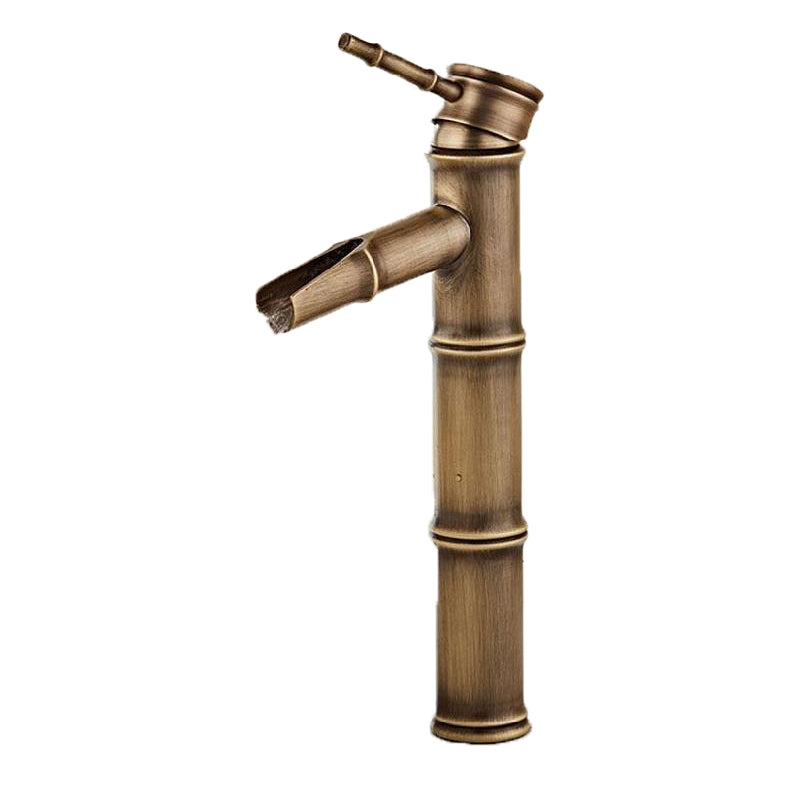BowLift | Brass Country Basin Tap Single Hole Sink Faucet for Bathroom