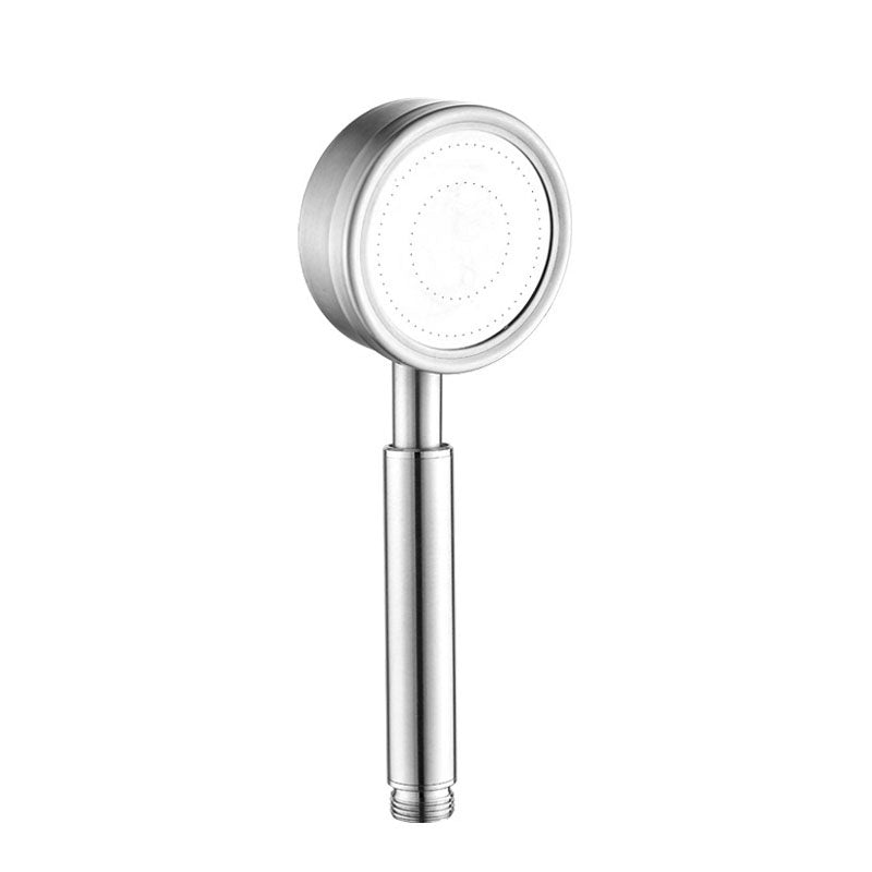 BowLift | Classic Shower Head Round Metal Handheld Shower Head in Silver