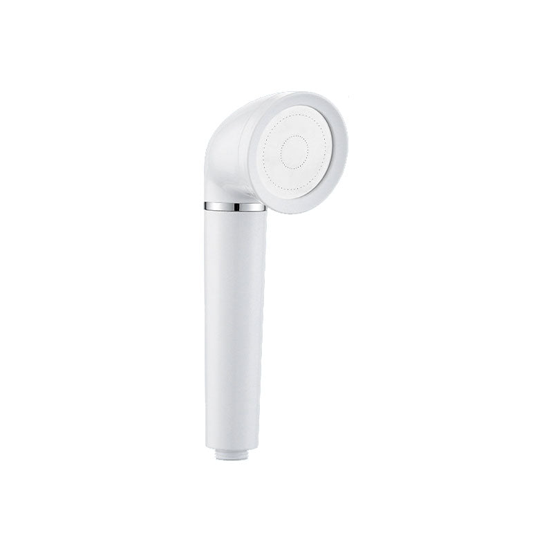 BowLift | White round shower head plastic supercharged hand shower