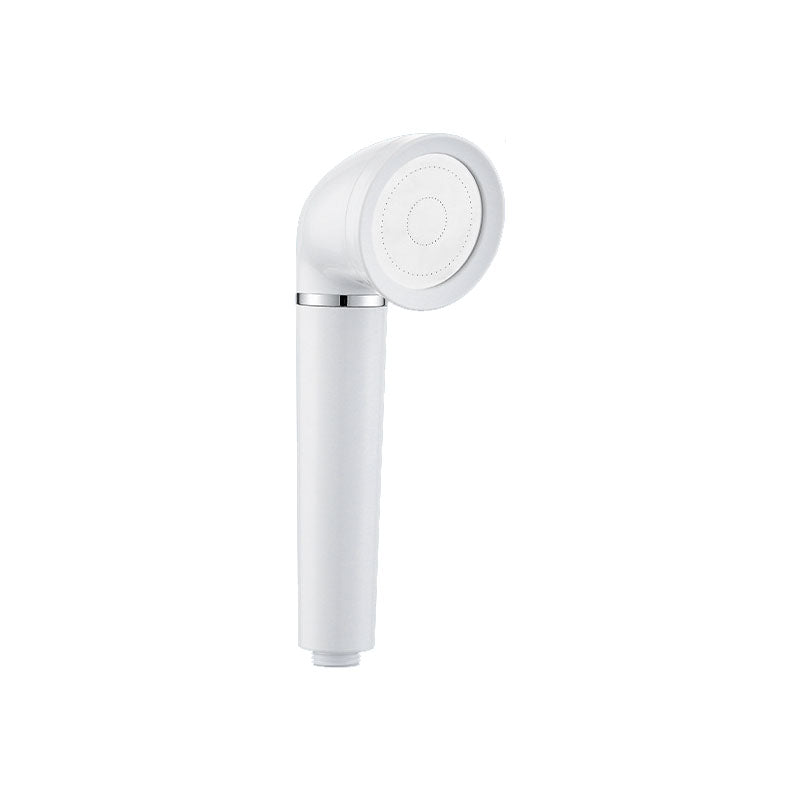 BowLift | White round shower head plastic supercharged hand shower