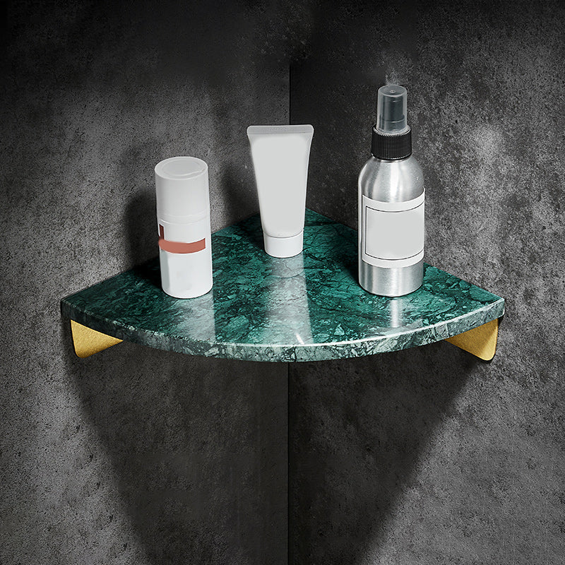 BowLift | Aluminum Bathroom Accessory Set 4 cm high Marble Bath Shelf