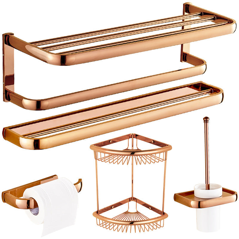 BowLift | 5-piece Vintage Bathroom Accessory Set Brass Bathroom Fittings Set