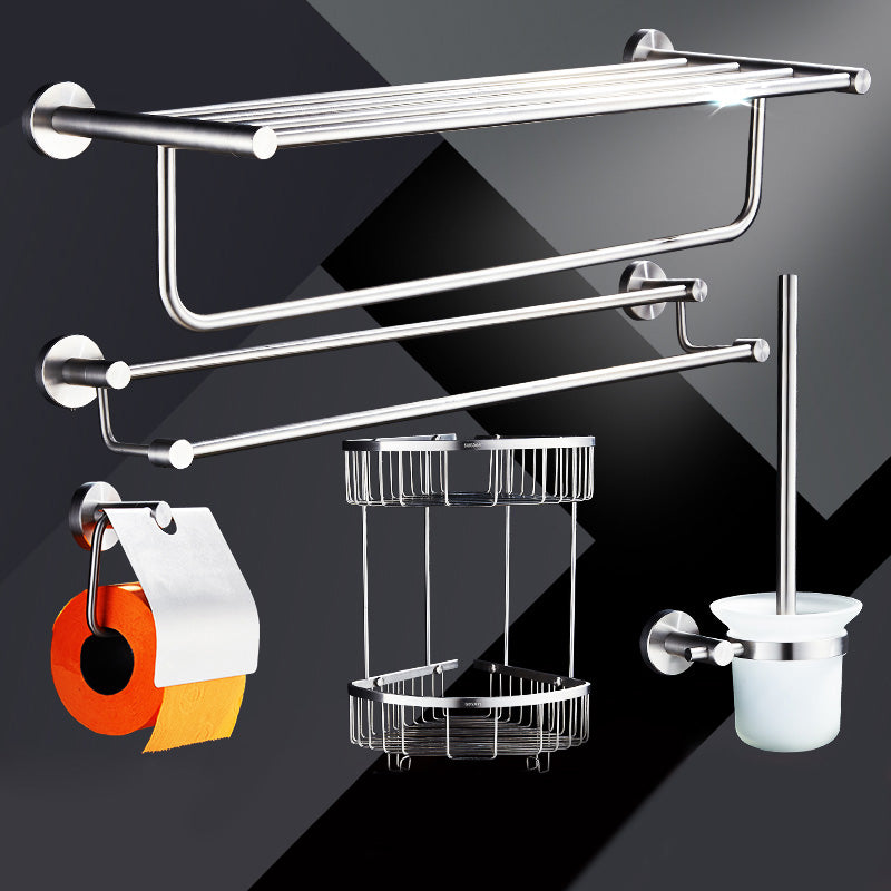 BowLift | Chrome Traditional Bathroom Accessories Set Stainless Steel Bathroom Set