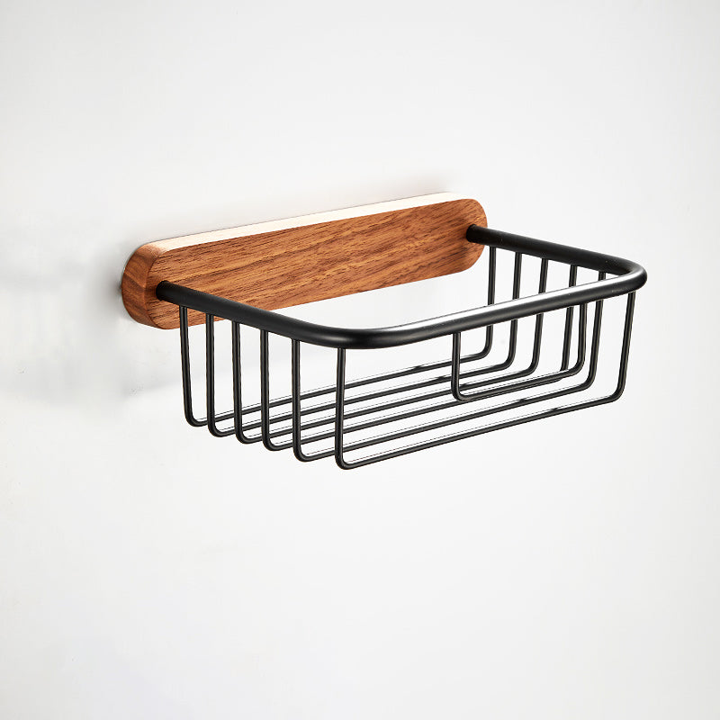 BowLift | 7-piece toilet accessory set made of solid wood and metal