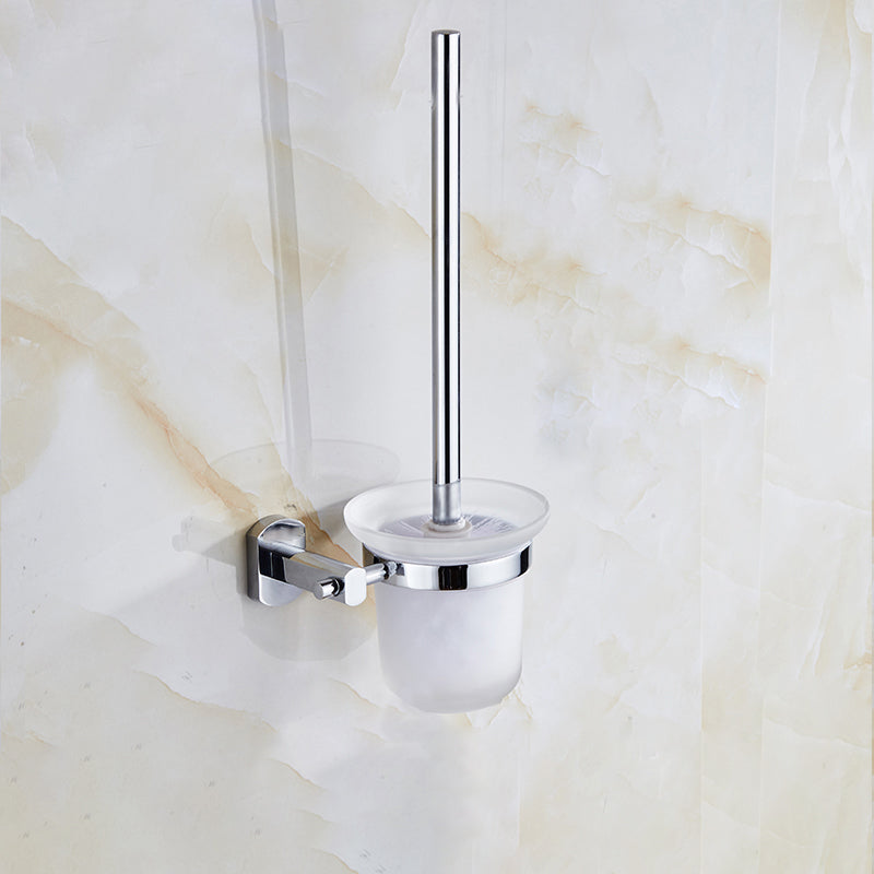 BowLift | Contemporary Bathroom Accessories Hardware Set made of silver metal