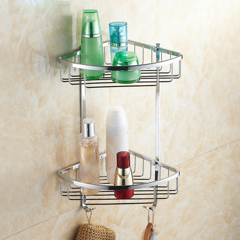 BowLift | Contemporary Bathroom Accessories Hardware Set made of silver metal