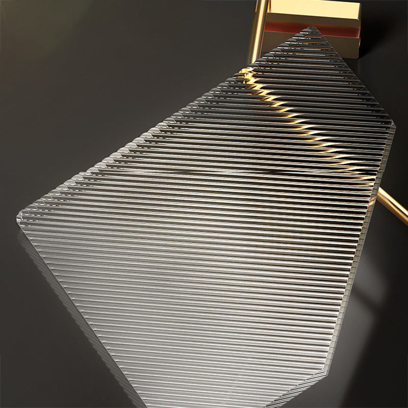 BowLift | Bathroom Accessories Set in Gold Metal and Acrylic Bathroom Accessories Set