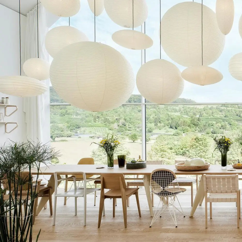 BowLift | Seiran Pendant - Minimalist Japandi Hanging Lamp