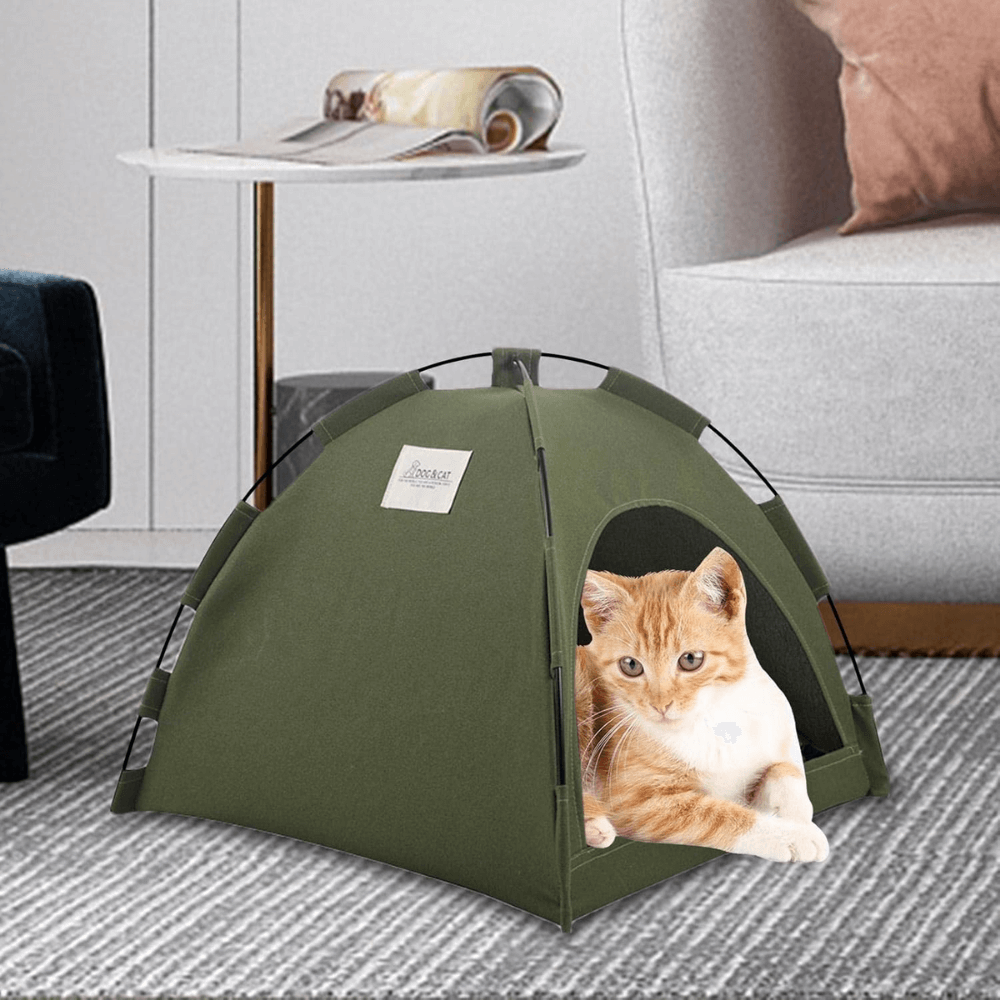 Portable Cat and Dog Tent Bed