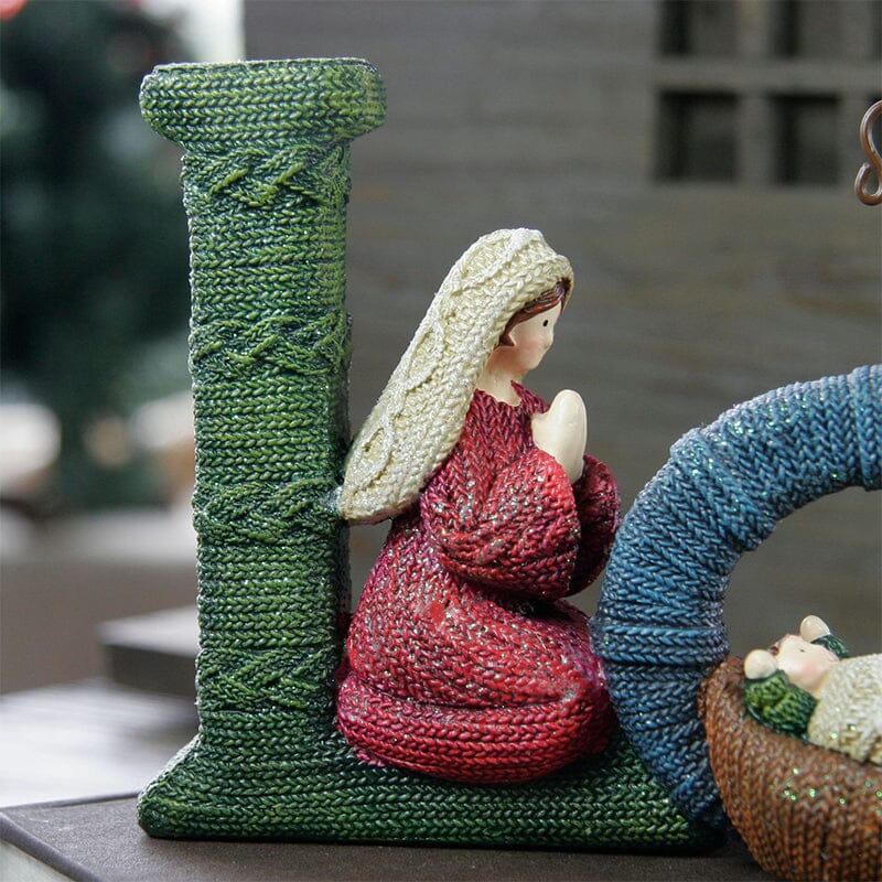 BowLift | Handicraft Family Nativity Statue