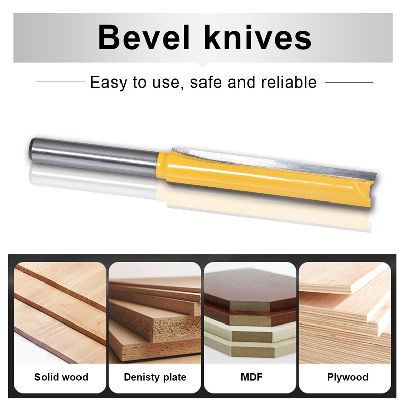 BowLift | 8MM Shaft Double Groove Straight Mill