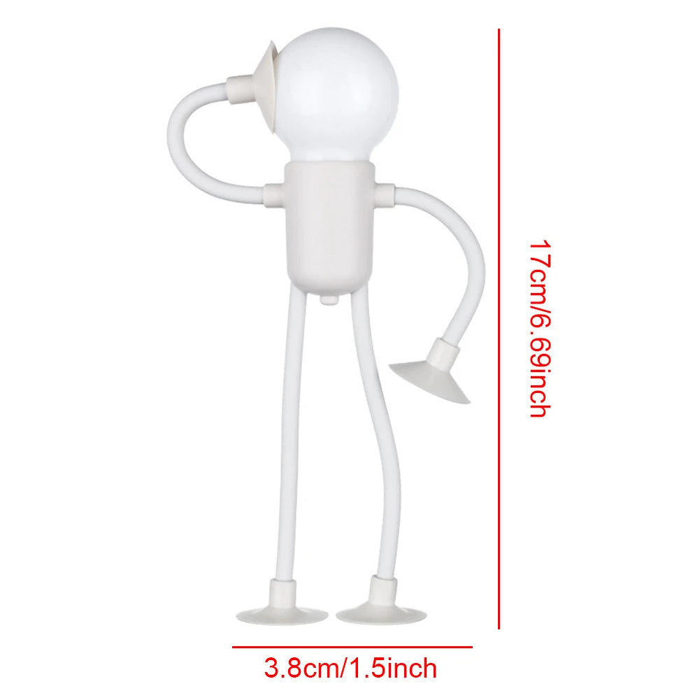 BowLift | Creative Bendable Cartoon Night Light with Suction