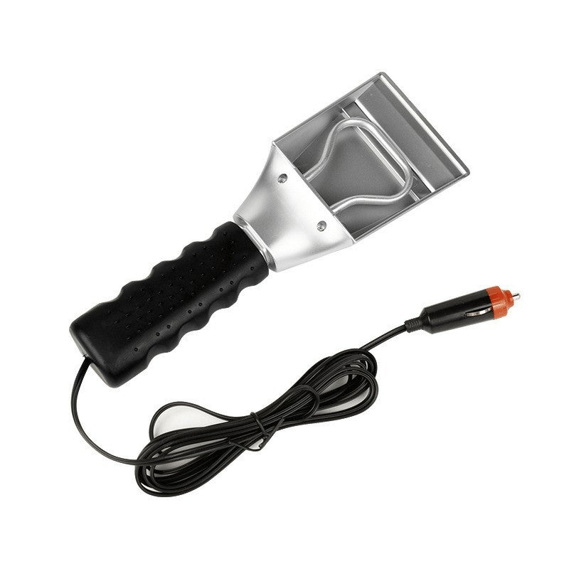 BowLift | Heated Snow Ice Scraper for Car 12V Plug into Cigarette Lighter
