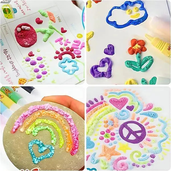 BowLift | 6+6 | Magical 3D Puffy Pens