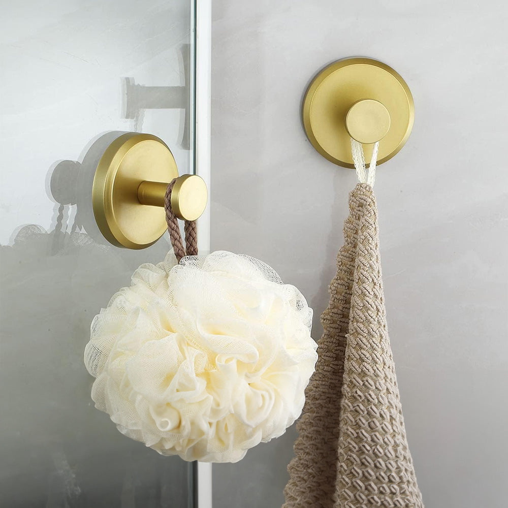 BowLift | Suction Hooks – BathroomBuddy – Holds firmly – Easy installation (2 pieces)