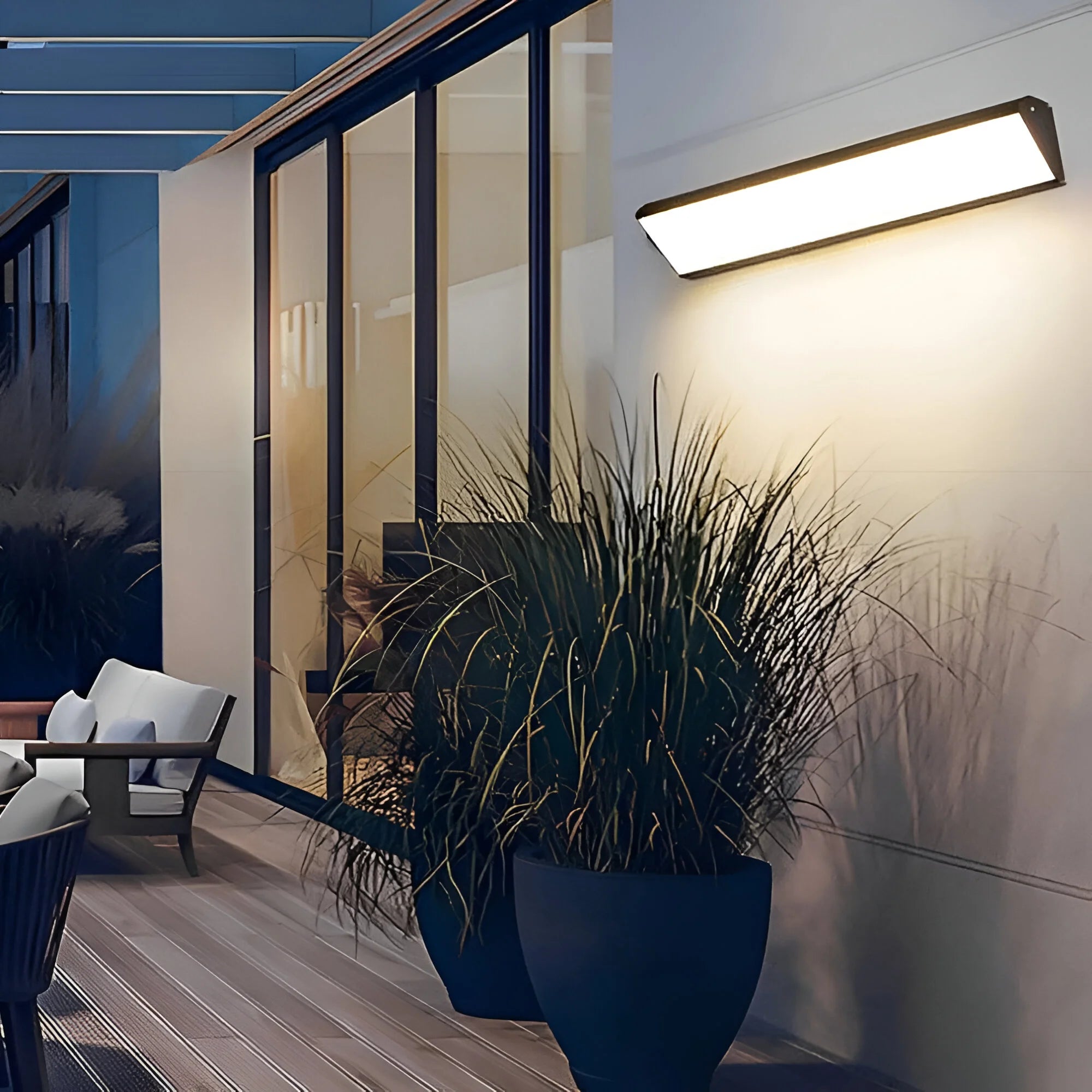 GlowFort – LED Wall Lamp with Acrylic Shade