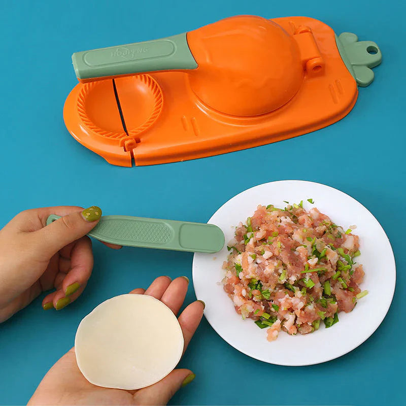 BowLift | Dumpling mold with lever mechanism for quick and even dough pockets