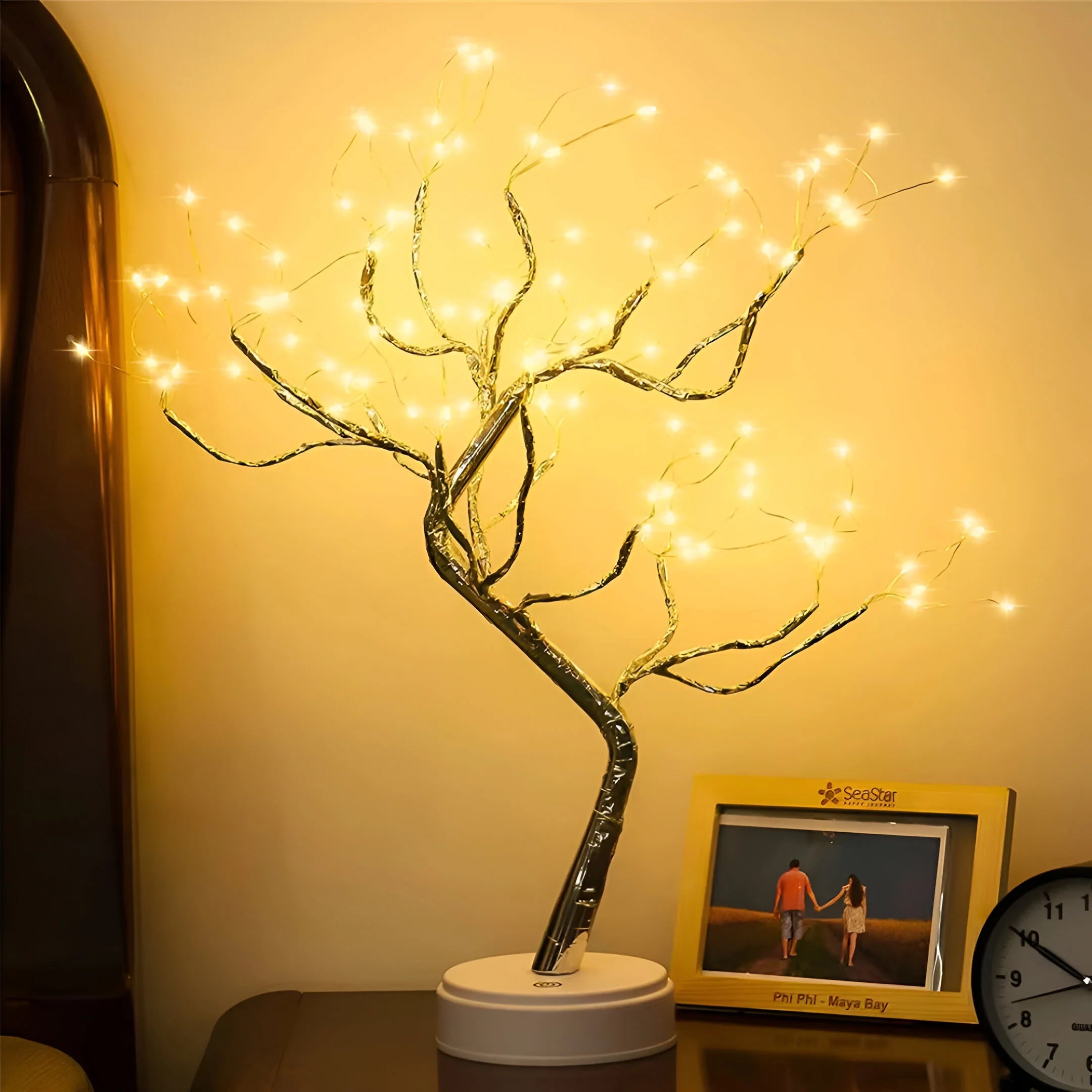 LumiGlow – Enchanted Fairy Light Tree Lamp