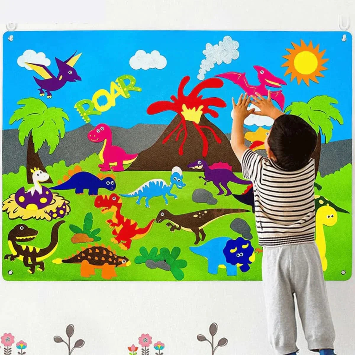 BowLift | ANIMAL FELT BOARD – Felt board for creative & screen-free learning from 3 years old